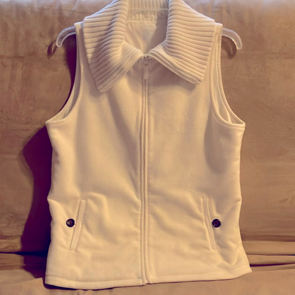 LANDS END FLEECE VEST